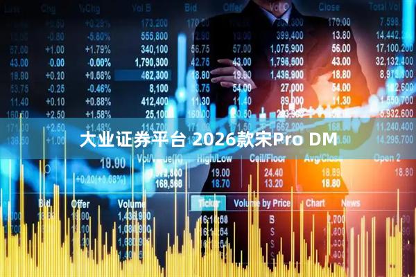 大业证券平台 2026款宋Pro DM